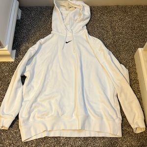 White Nike Hoodie